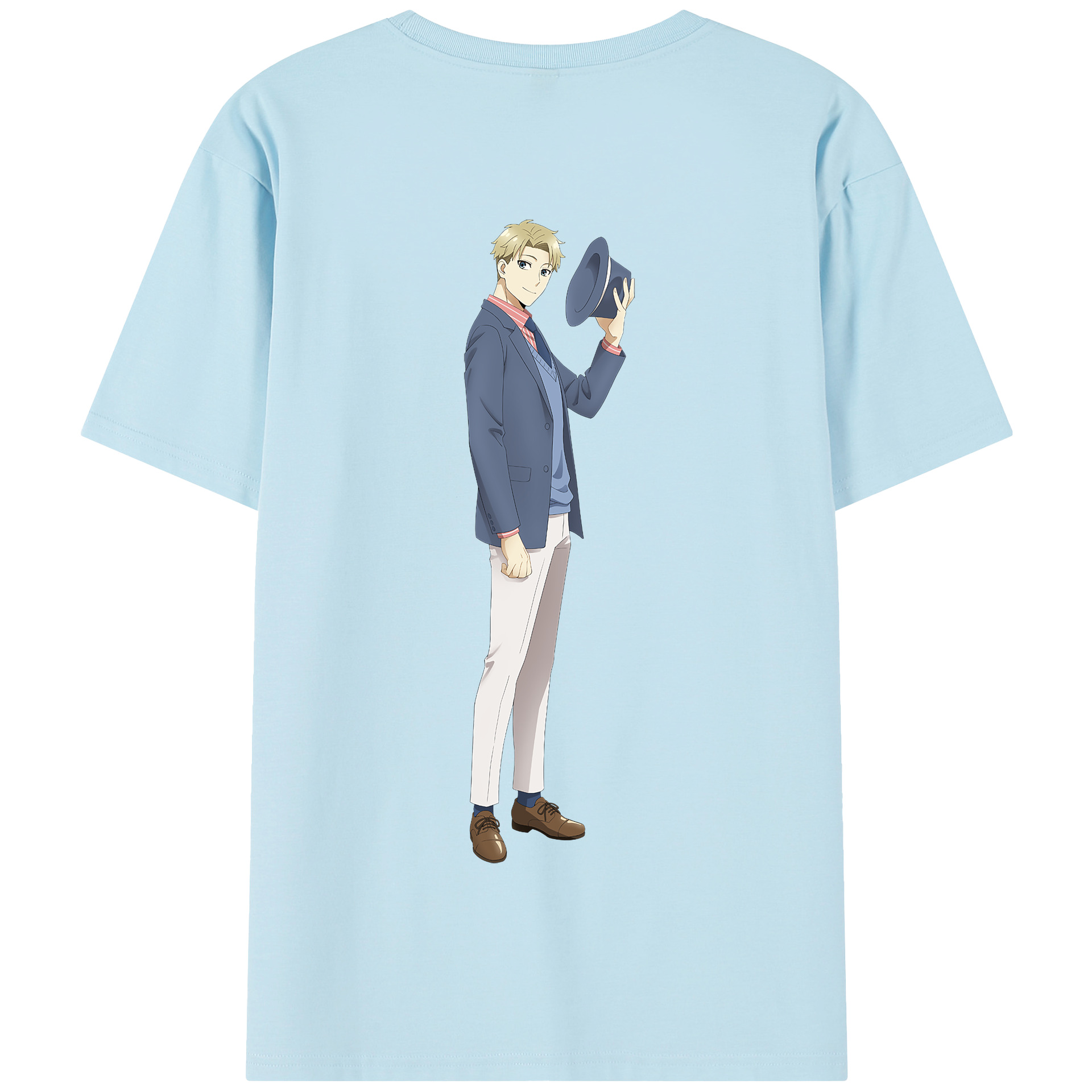 （画像用） SPY×FAMILY间谍家家酒 綿100％半袖Tシャツ（背面プリント）